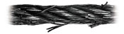 Wire rope wear detail
